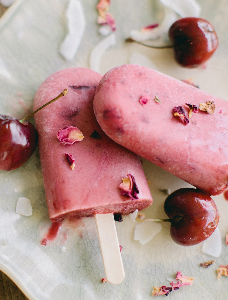 Delicious Rose Ice Pops