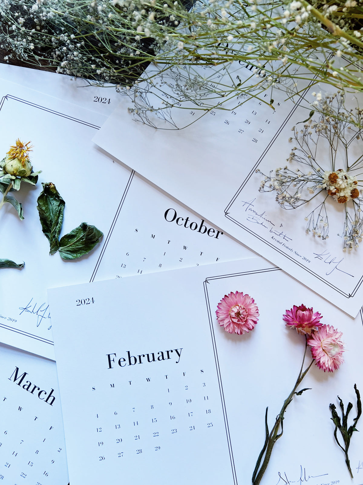 Herbarium Calendar Krystal Festerly