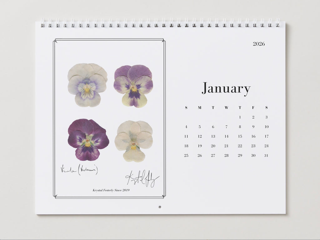 Print Herbarium Calendar