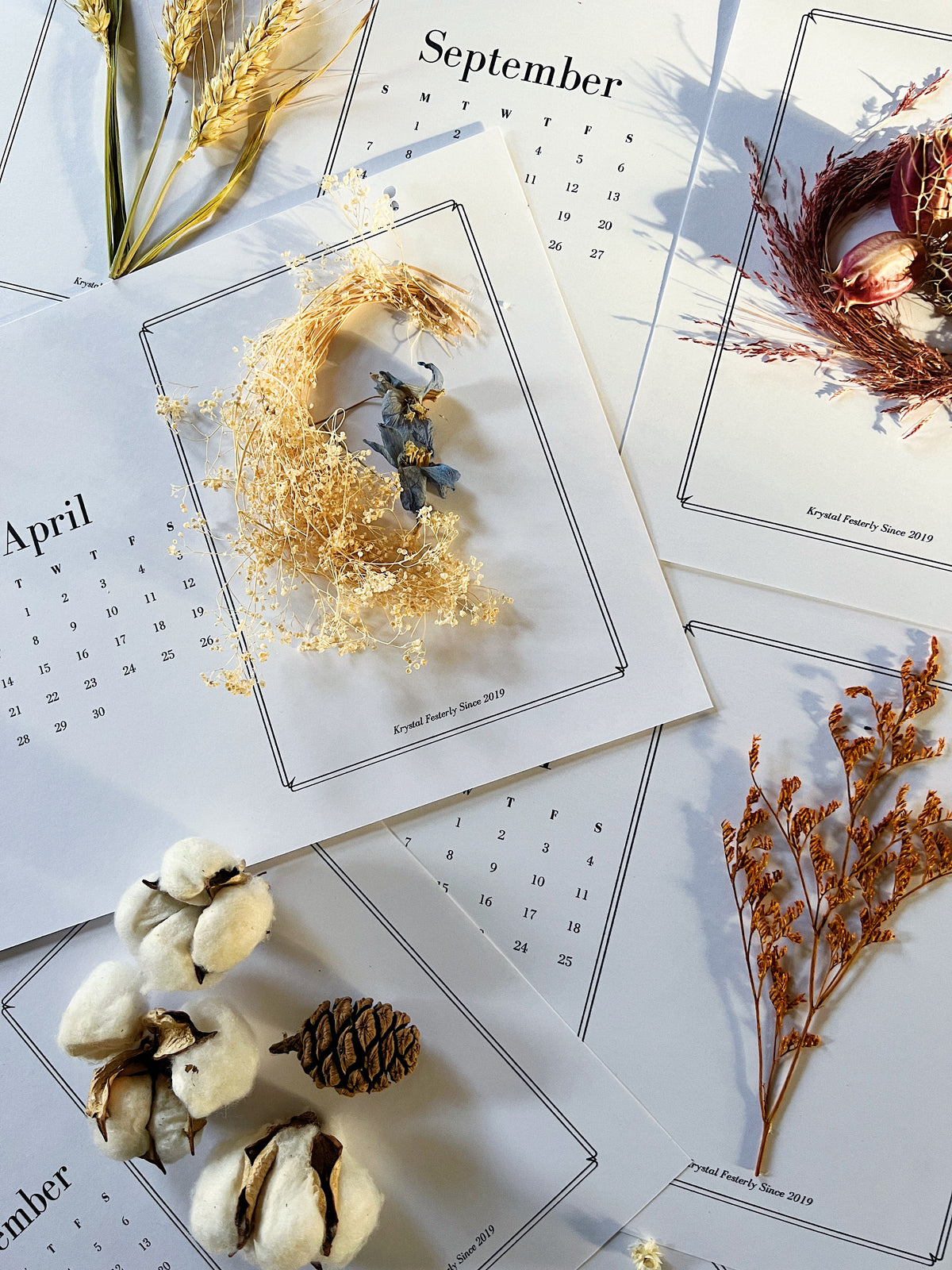 Herbarium Calendar Krystal Festerly
